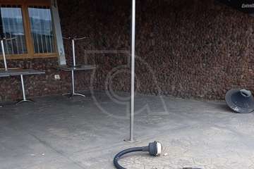 Cae otra de las viejas farolas del paseo marítimo de Telde/TA.